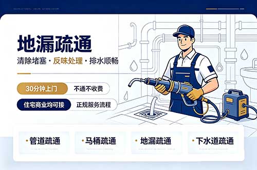 武清地漏疏通